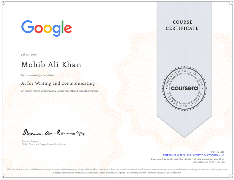 AI For Writing and Communicating