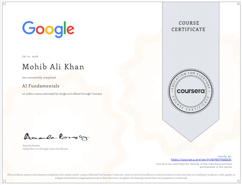 AI Fundamentals